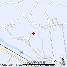 鹿児島県曽於市財部町北俣2088周辺の地図