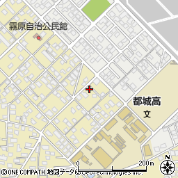 宮崎県都城市蓑原町7982-2周辺の地図