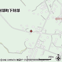 鹿児島県曽於市財部町下財部2229周辺の地図