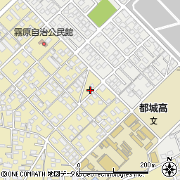 宮崎県都城市蓑原町8010-1周辺の地図