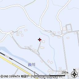 鹿児島県曽於市財部町北俣2090周辺の地図