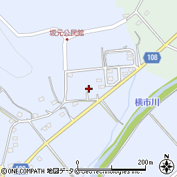 鹿児島県曽於市財部町北俣128周辺の地図