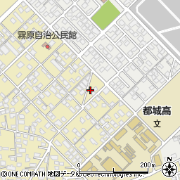 宮崎県都城市蓑原町8010-3周辺の地図