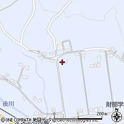 鹿児島県曽於市財部町北俣1783周辺の地図