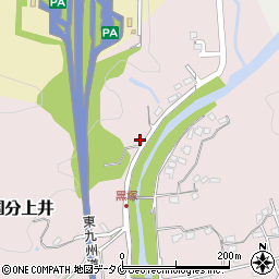 鹿児島県霧島市国分上井1166周辺の地図