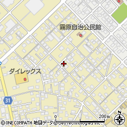 宮崎県都城市蓑原町8068-4周辺の地図