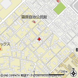 宮崎県都城市蓑原町8027-2周辺の地図
