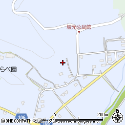 鹿児島県曽於市財部町北俣208周辺の地図