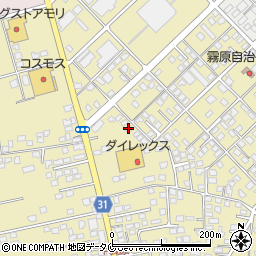 宮崎県都城市蓑原町8120周辺の地図