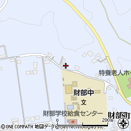 鹿児島県曽於市財部町北俣798周辺の地図