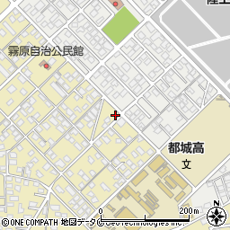 宮崎県都城市蓑原町8007-1周辺の地図