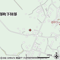 鹿児島県曽於市財部町下財部2228周辺の地図