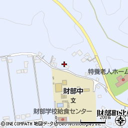 鹿児島県曽於市財部町北俣799周辺の地図