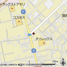 宮崎県都城市蓑原町8126周辺の地図