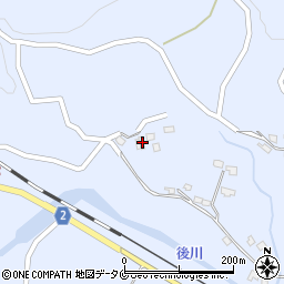 鹿児島県曽於市財部町北俣2109周辺の地図