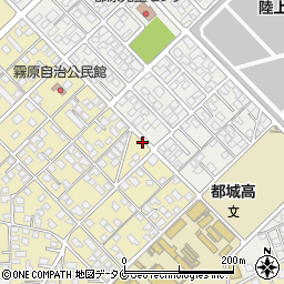 宮崎県都城市蓑原町8007周辺の地図