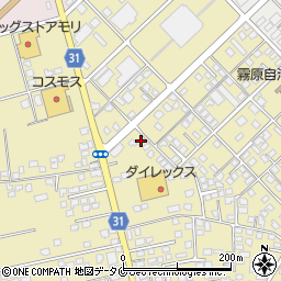 宮崎県都城市蓑原町8127周辺の地図