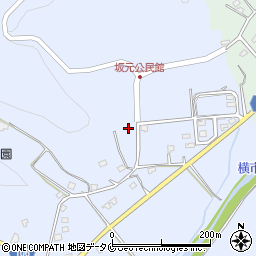 鹿児島県曽於市財部町北俣211周辺の地図