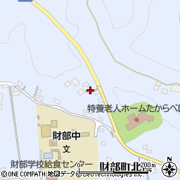 鹿児島県曽於市財部町北俣779周辺の地図