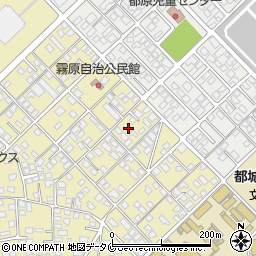 宮崎県都城市蓑原町8029-3周辺の地図