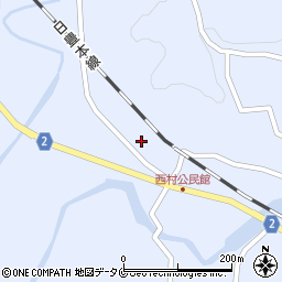 鹿児島県曽於市財部町北俣2027周辺の地図