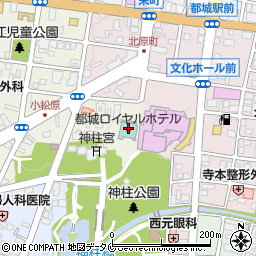 都城中央ライオンズクラブ事務局周辺の地図
