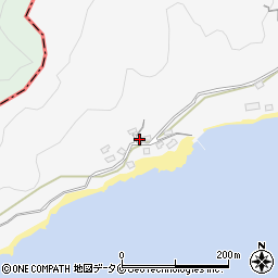 鹿児島県霧島市隼人町小浜1240周辺の地図