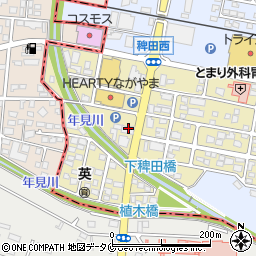 宮崎太陽銀行三股支店周辺の地図