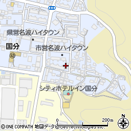名波ハイタウン１９号棟周辺の地図