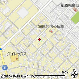 宮崎県都城市蓑原町8079-1周辺の地図