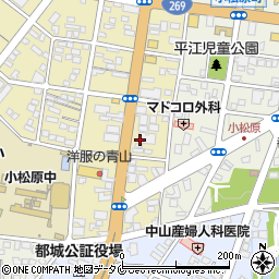 九州労働金庫　都城支店ローンセンター都城周辺の地図