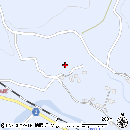 鹿児島県曽於市財部町北俣2121周辺の地図