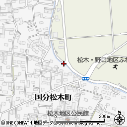 鹿児島県霧島市国分松木町6周辺の地図