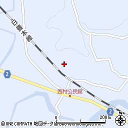 鹿児島県曽於市財部町北俣2199周辺の地図