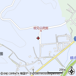 鹿児島県曽於市財部町北俣212周辺の地図