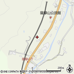 鹿児島県いちき串木野市薩摩山13223-1周辺の地図