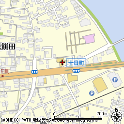 鹿児島トヨタ自動車　姶良店周辺の地図