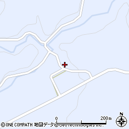 鹿児島県曽於市財部町北俣10037周辺の地図