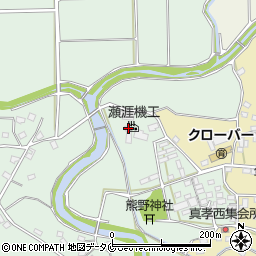 鹿児島県霧島市隼人町野久美田555周辺の地図