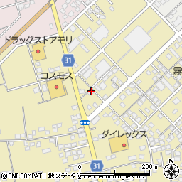宮崎県都城市蓑原町8180周辺の地図