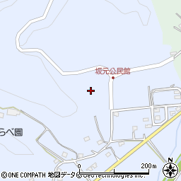 鹿児島県曽於市財部町北俣217周辺の地図