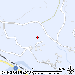 鹿児島県曽於市財部町北俣2125周辺の地図