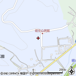 鹿児島県曽於市財部町北俣213周辺の地図