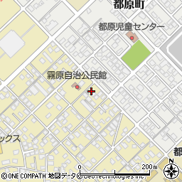 宮崎県都城市蓑原町8060-5周辺の地図