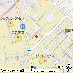 宮崎県都城市蓑原町8178-1周辺の地図