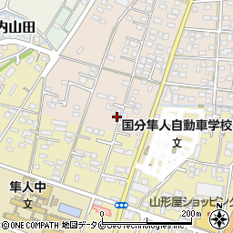 鹿児島県霧島市隼人町見次108周辺の地図