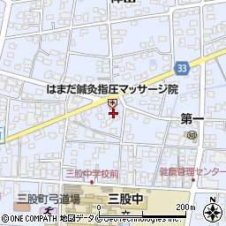 扇屋畳南九州支社周辺の地図
