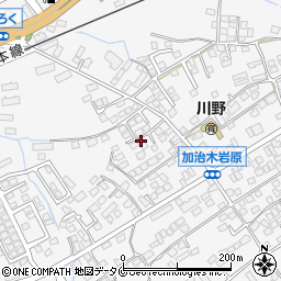 鹿児島県姶良市加治木町木田1025周辺の地図