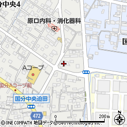 森三　中央店周辺の地図