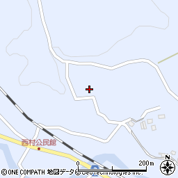 鹿児島県曽於市財部町北俣2158周辺の地図